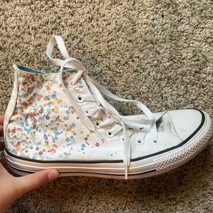 Converse Birthday Confetti High Tops